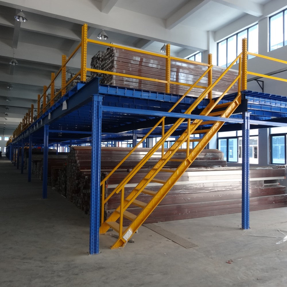 Optimizing Your Space and Productivity with Our Modular Steel Mezzanine Flooring - Available in 2-4 Floors, Secure, Versatile, and Cost-Effective - Easy Installation Like Building Blocks