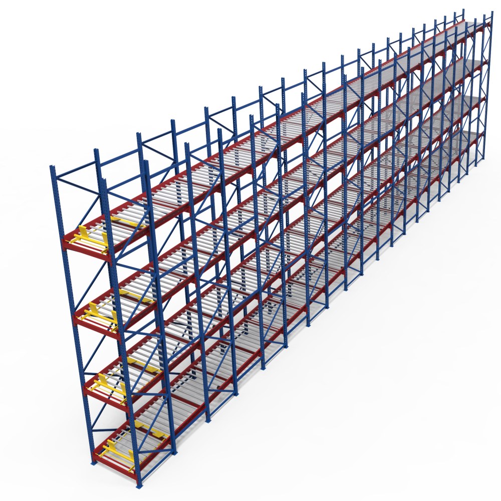 Increase Warehouse Efficiency and Safety with Pallet Flow Racking System